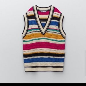 ZARA LIMITED EDITION Multi-colored knit set